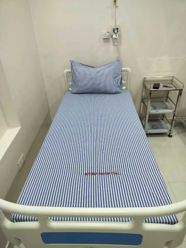 Bedsheet With embroidery