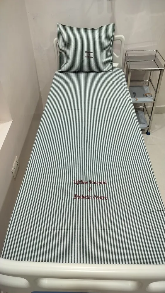 Bedsheet With embroidery