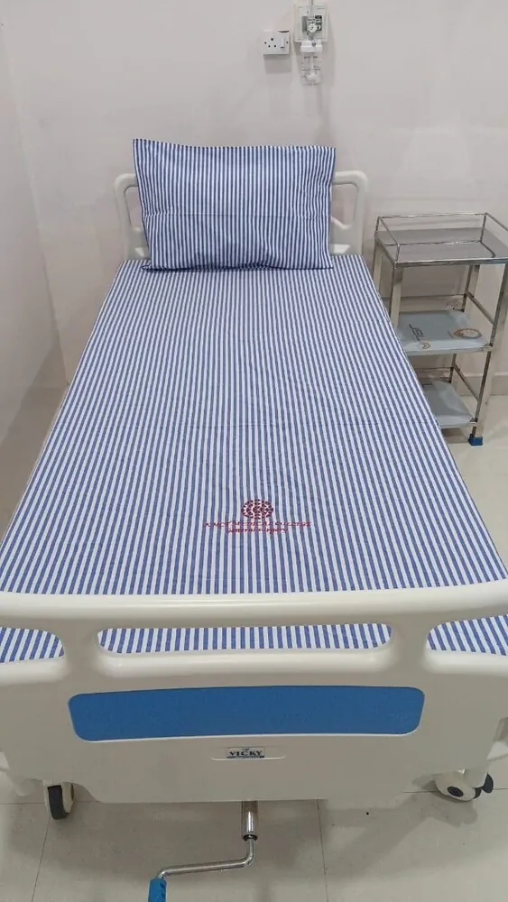 Bedsheet With embroidery